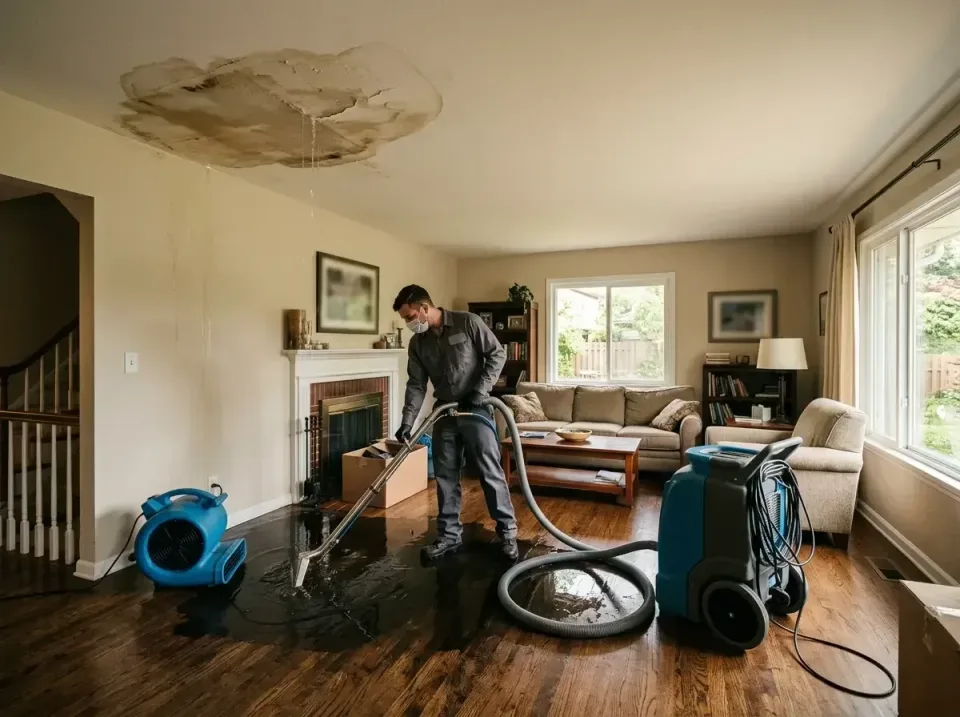 attic-pipe-burst-ceiling-drip-008 — frequently asked questions, Water Damage Restoration & Carpet Care in Jackson, KY